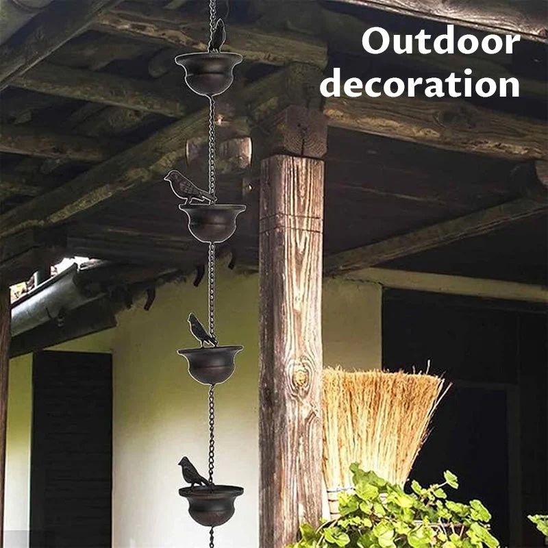 🎉HoT Sale 49% OFF - Bird wind chime rain chain