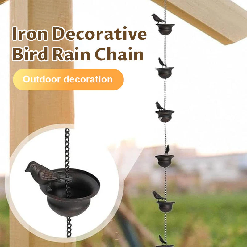 🎉HoT Sale 49% OFF - Bird wind chime rain chain