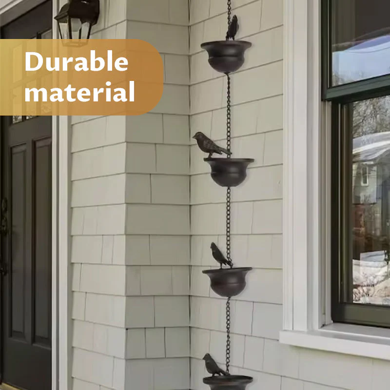 🎉HoT Sale 49% OFF - Bird wind chime rain chain