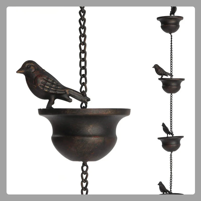 🎉HoT Sale 49% OFF - Bird wind chime rain chain