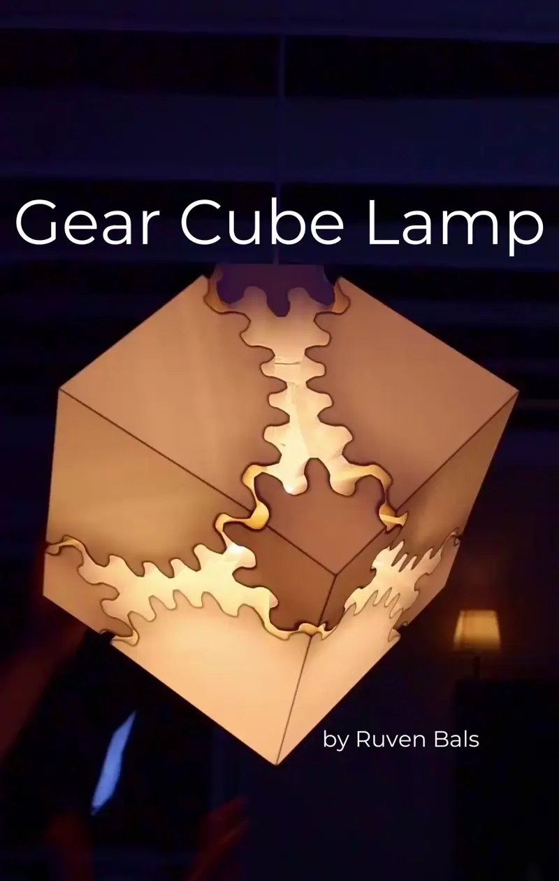 🔥Last Day 49%OFF✨Gear Cube Lamp Ceiling