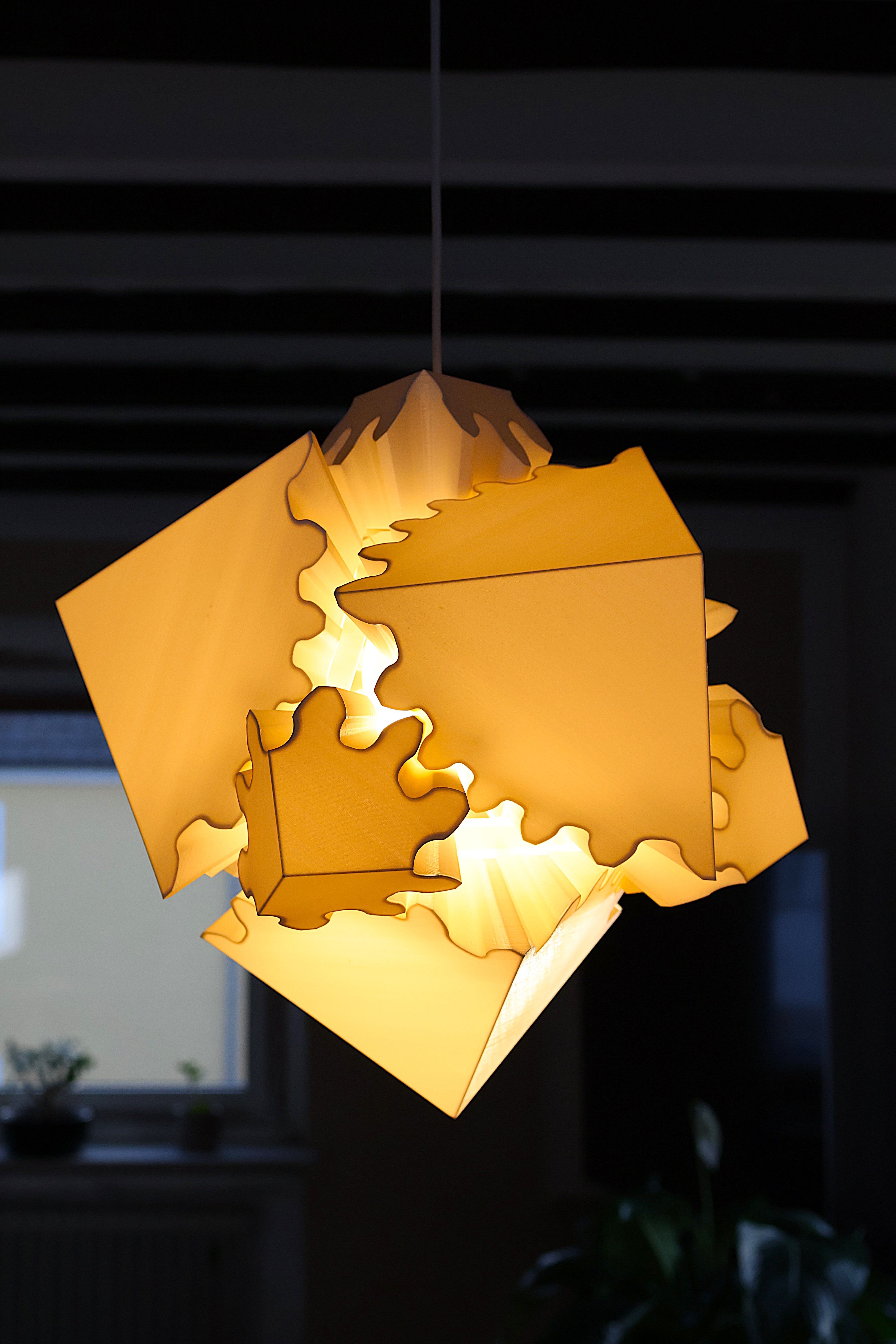 🔥Last Day 49%OFF✨Gear Cube Lamp Ceiling