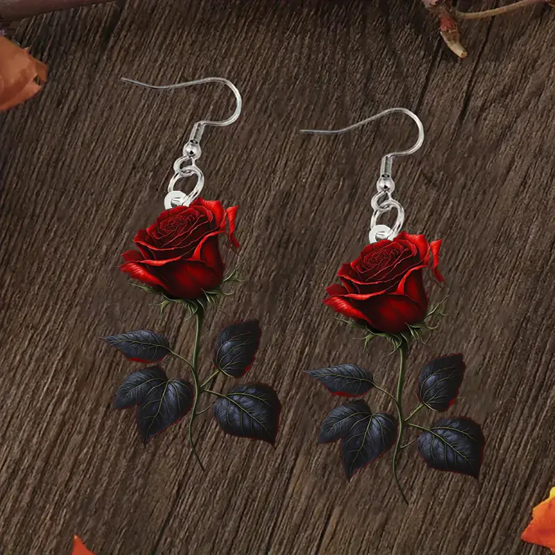 🌹 ✨Charming & Elegant Rose Earrings