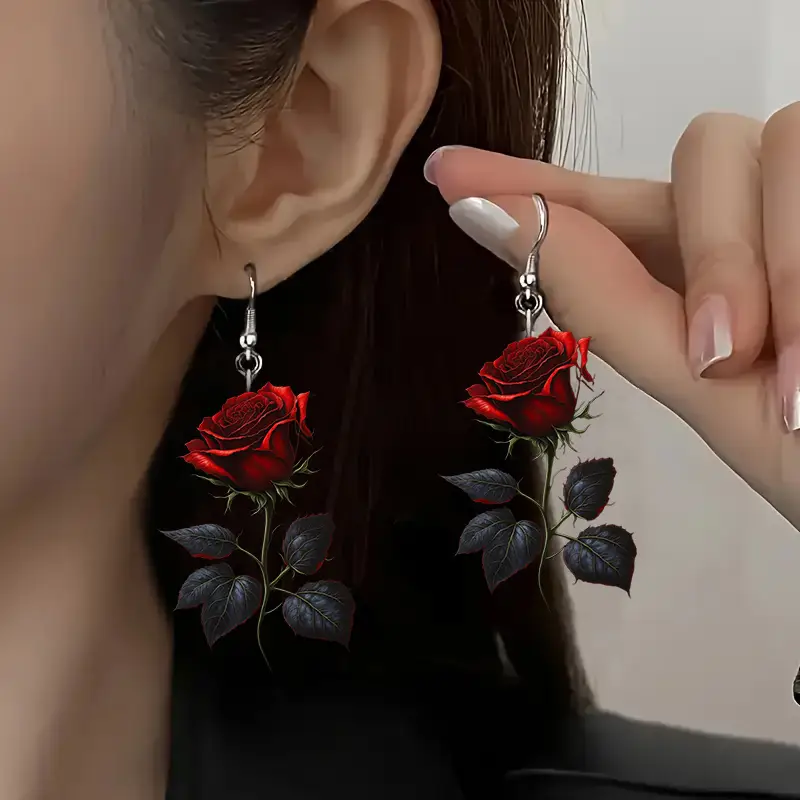 🌹 ✨Charming & Elegant Rose Earrings