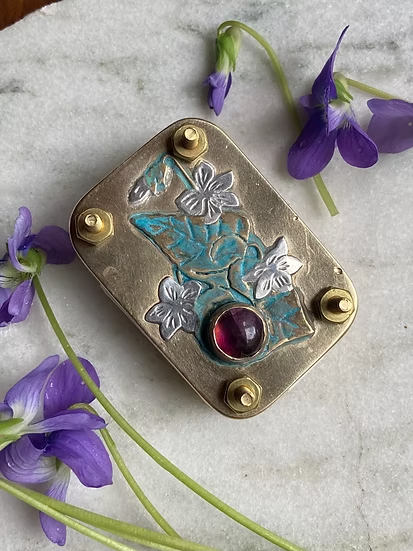 🌸Micro Flower Press Necklace Pendant