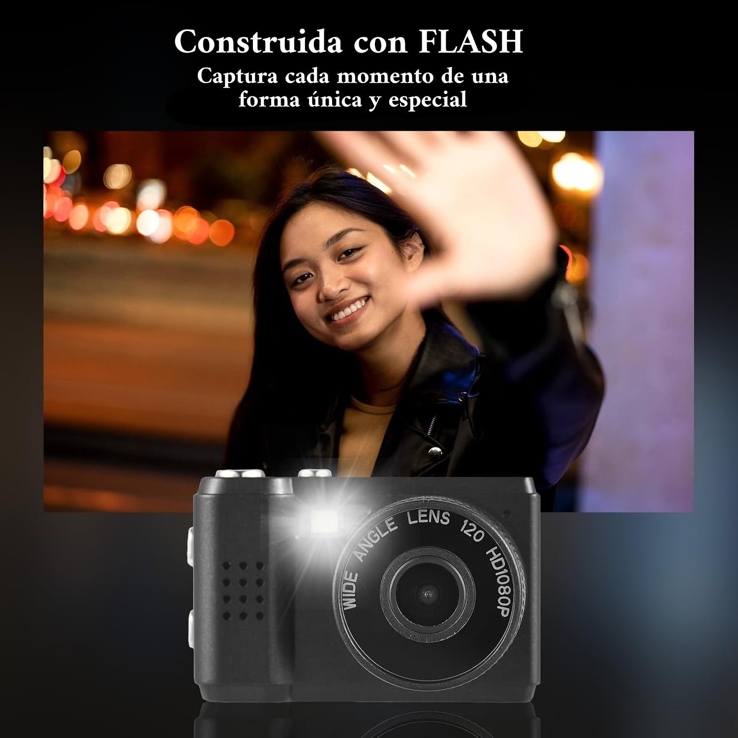 Mini Digital Camera with LCD Screen LED Flash
