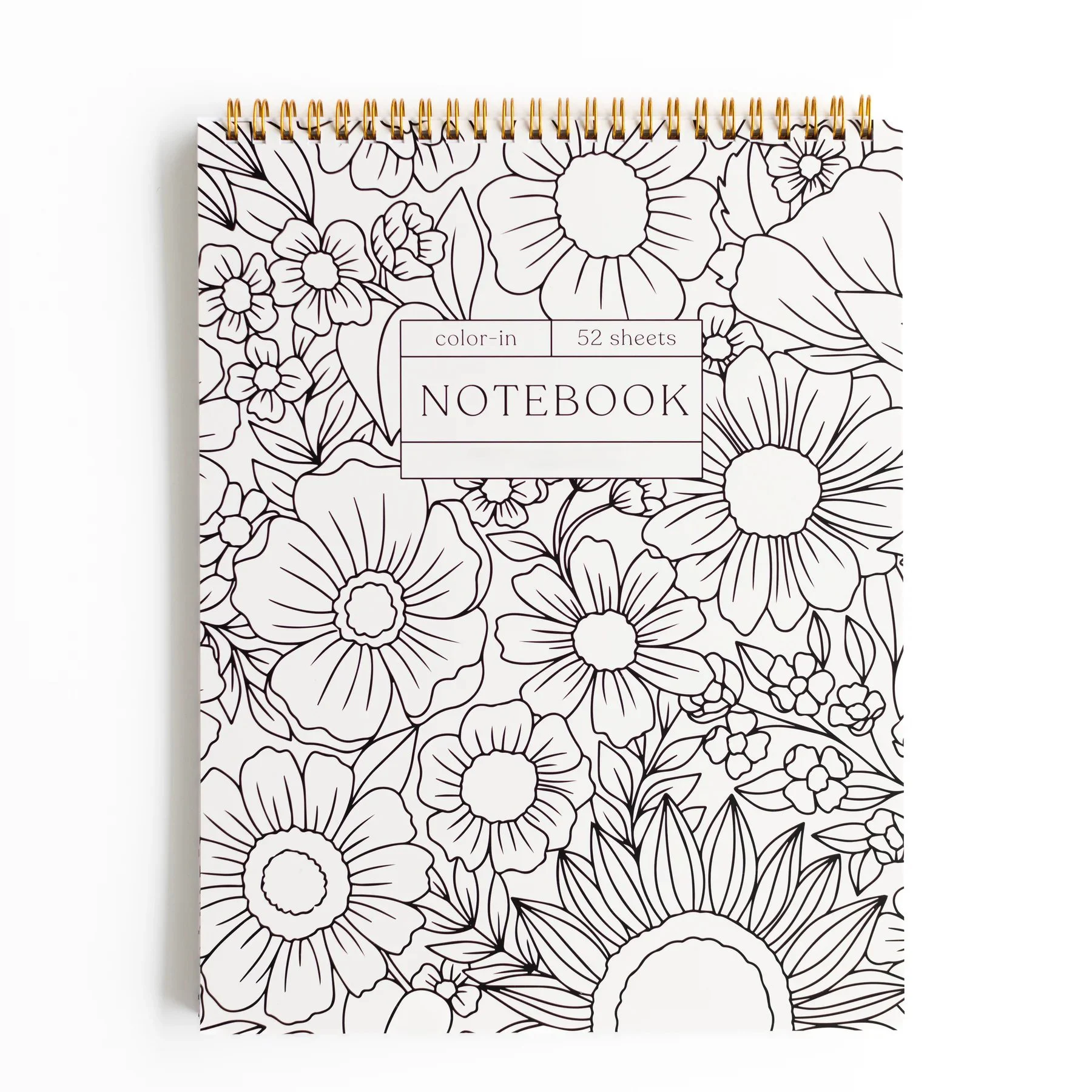 🎨COLOR-IN SPIRAL NOTEBOOK & DAILY PLANNER🧑‍🎨