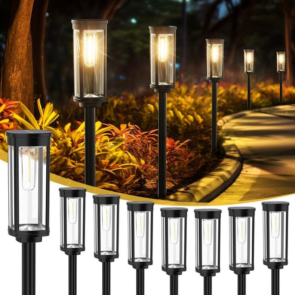 🔥LAST DAY 49% OFF✨Solar Pathway Lights Outdoor