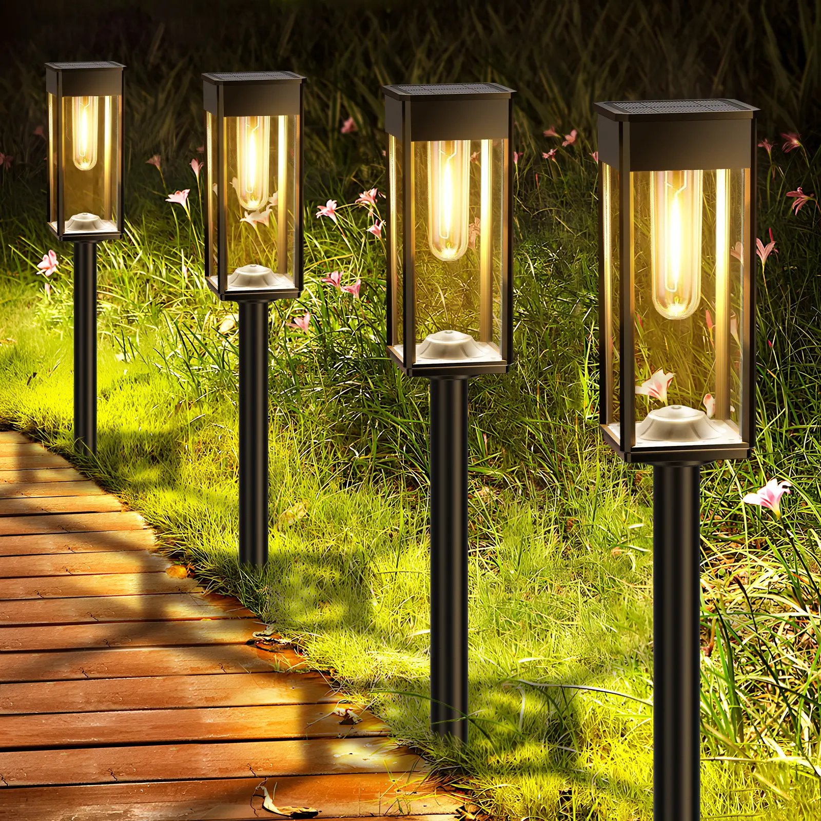 🔥LAST DAY 49% OFF✨Solar Pathway Lights Outdoor