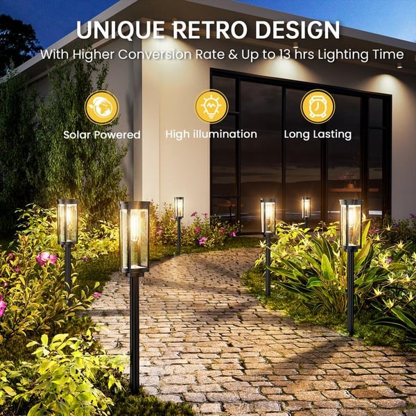 🔥LAST DAY 49% OFF✨Solar Pathway Lights Outdoor