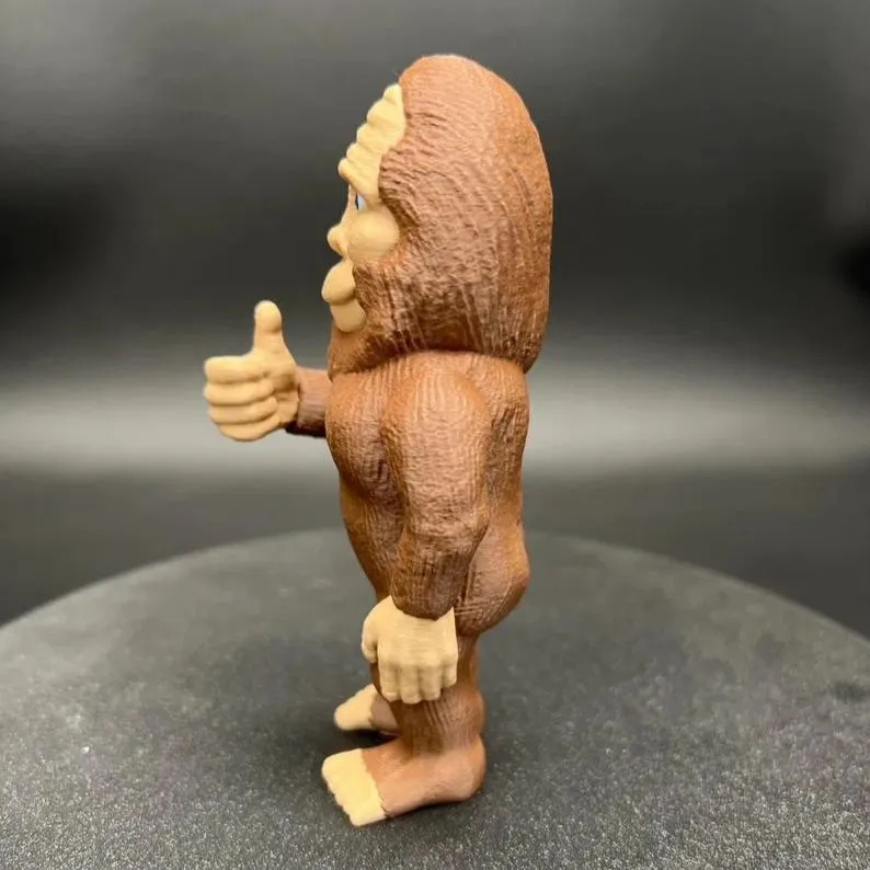🤣3D Printed Funny Bigfoot Figurine