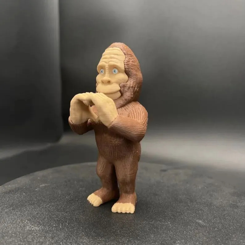 🤣3D Printed Funny Bigfoot Figurine