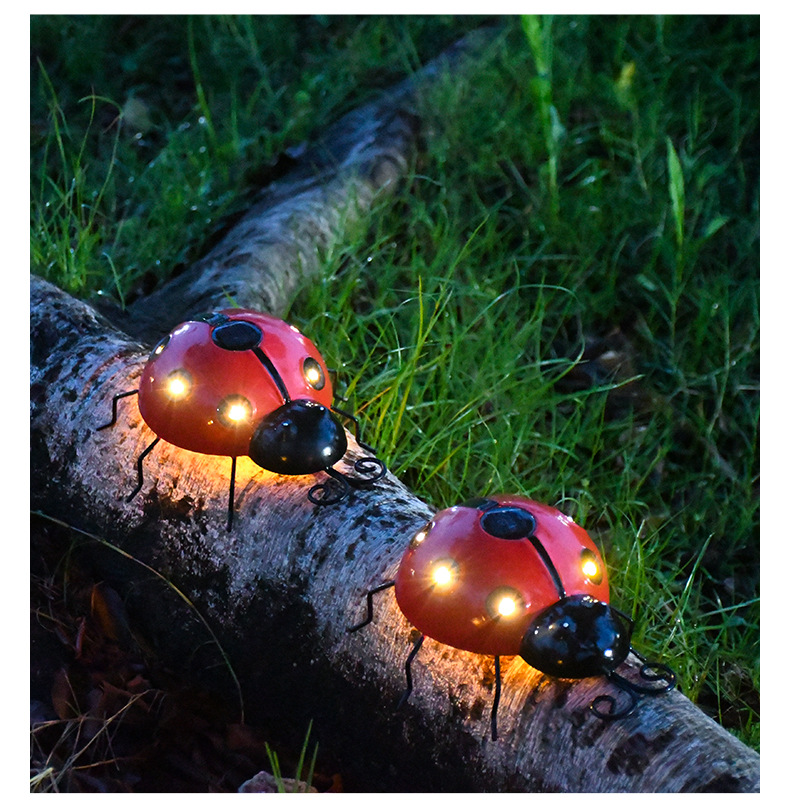 🔥LAST DAY 49% OFF✨🐞Solar Ladybird Lights Waterproof Garden Outdoor Decorative
