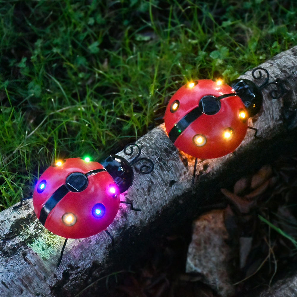 🔥LAST DAY 49% OFF✨🐞Solar Ladybird Lights Waterproof Garden Outdoor Decorative