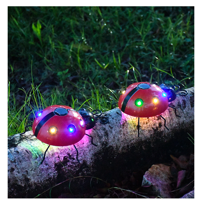 🔥LAST DAY 49% OFF✨🐞Solar Ladybird Lights Waterproof Garden Outdoor Decorative