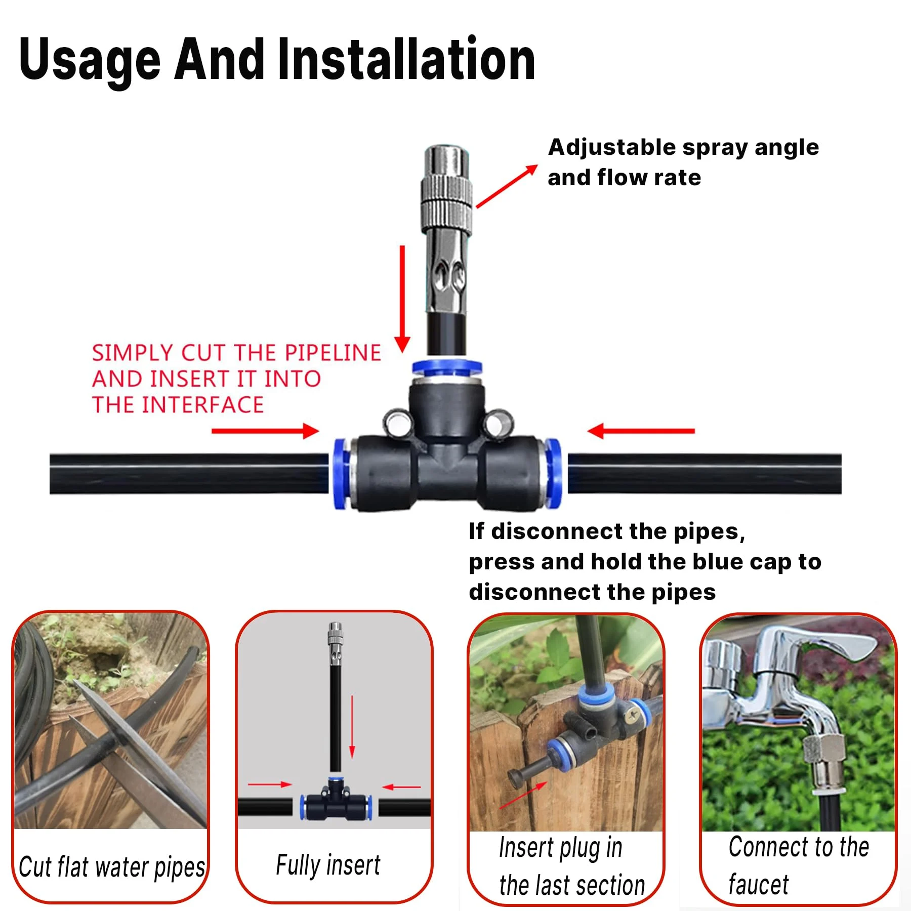 🔥Last Day 49%OFF - 💧🌱360° Curved Garden Automatic Irrigation System