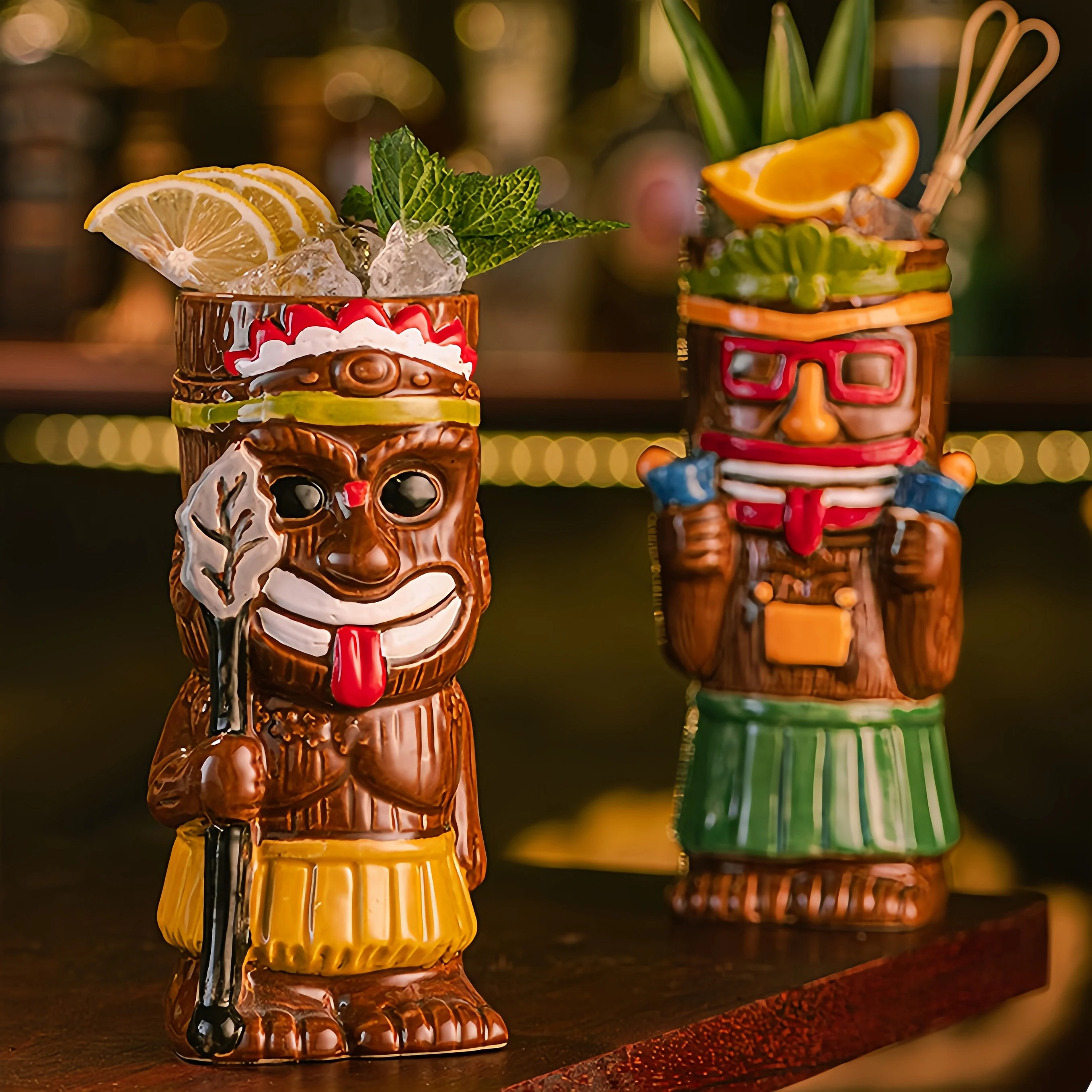 🏝️🍹Hawaiian TIKI Mug