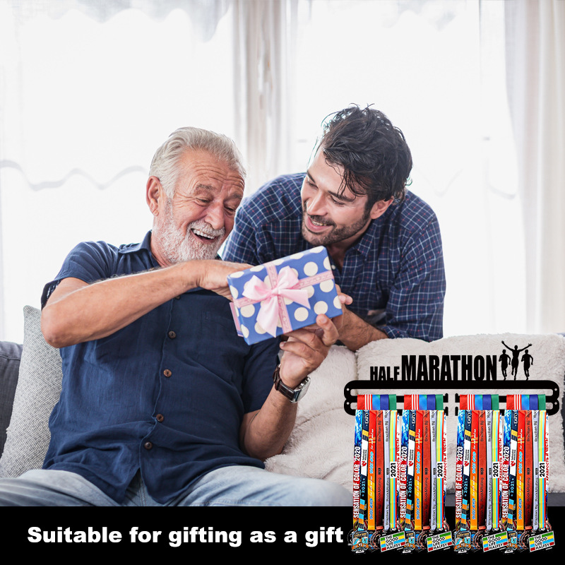 MARATHON- Medal Hanger Holder Display Rack