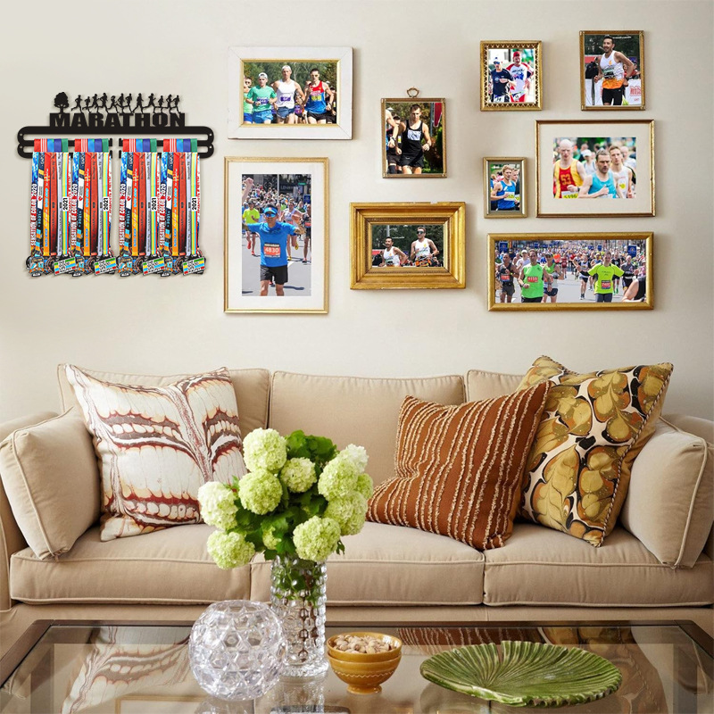 MARATHON- Medal Hanger Holder Display Rack
