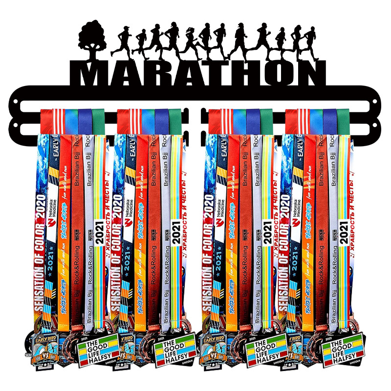 MARATHON- Medal Hanger Holder Display Rack
