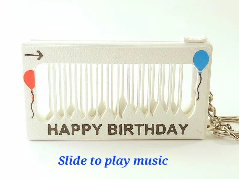 🎁Unique Birthday Gifts - 🎶Musical Fidget Toys: Happy Birthday(🔥With Free Key Ring)