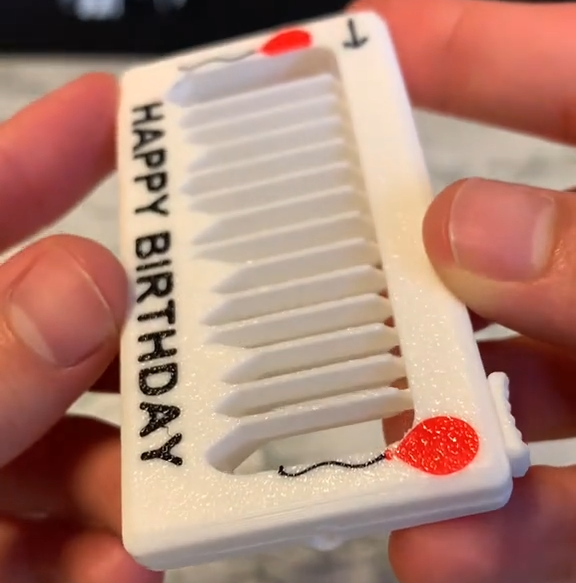 🎁Unique Birthday Gifts - 🎶Musical Fidget Toys: Happy Birthday(🔥With Free Key Ring)