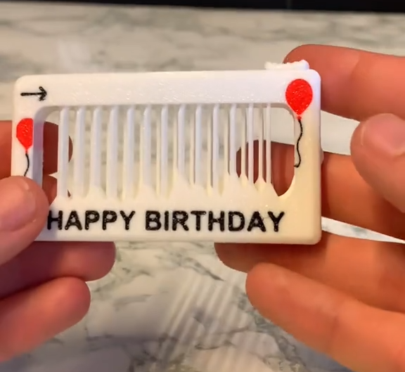 🎁Unique Birthday Gifts - 🎶Musical Fidget Toys: Happy Birthday(🔥With Free Key Ring)