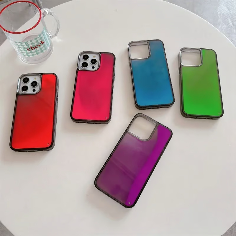 Luminous Quicksand Phone Case for iPhone