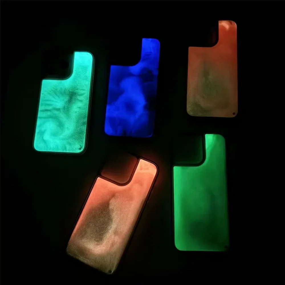 Luminous Quicksand Phone Case for iPhone