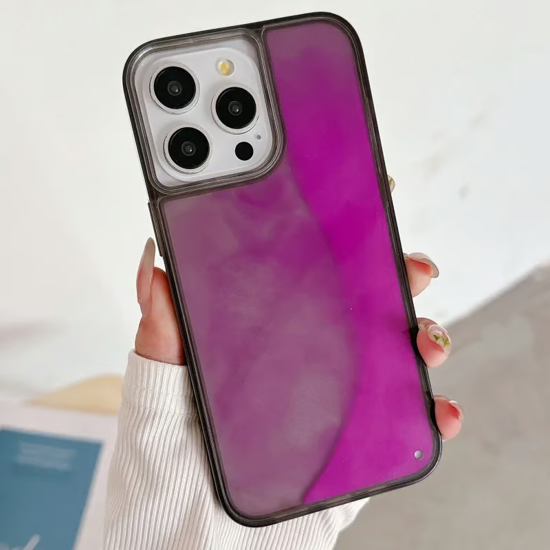 Luminous Quicksand Phone Case for iPhone