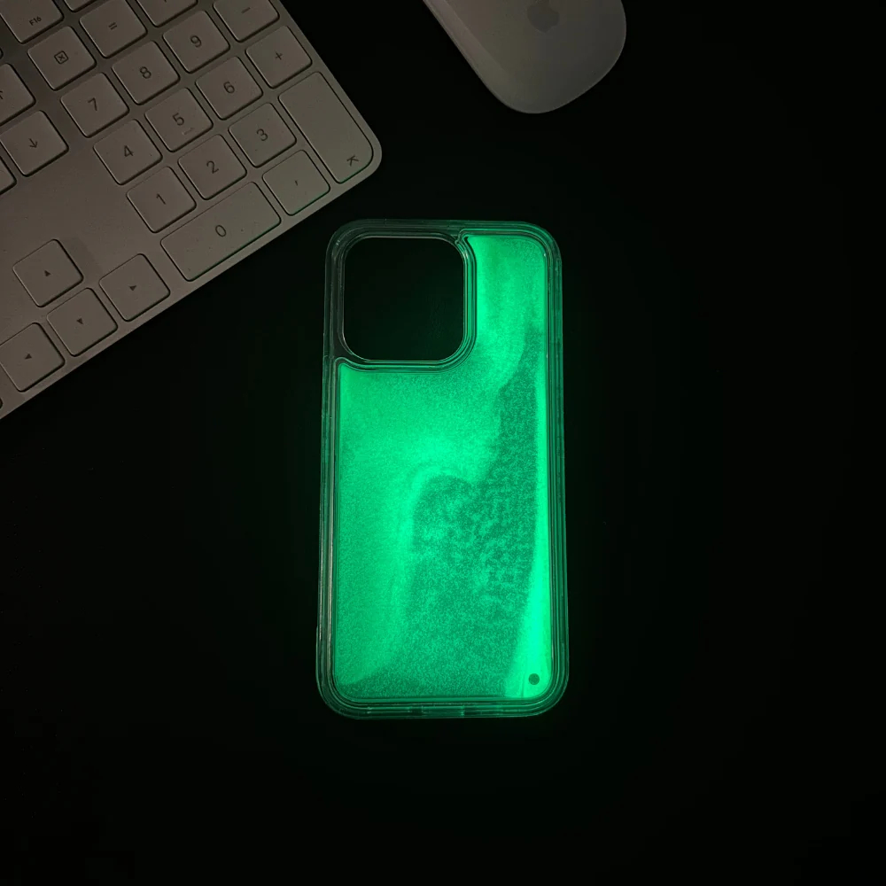 Luminous Quicksand Phone Case for iPhone