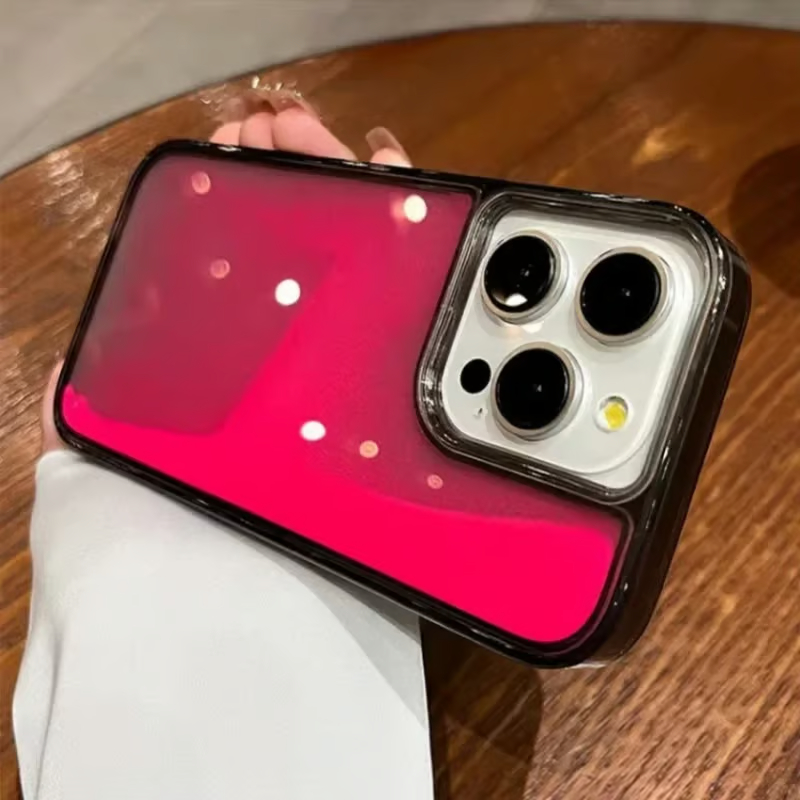 Luminous Quicksand Phone Case for iPhone