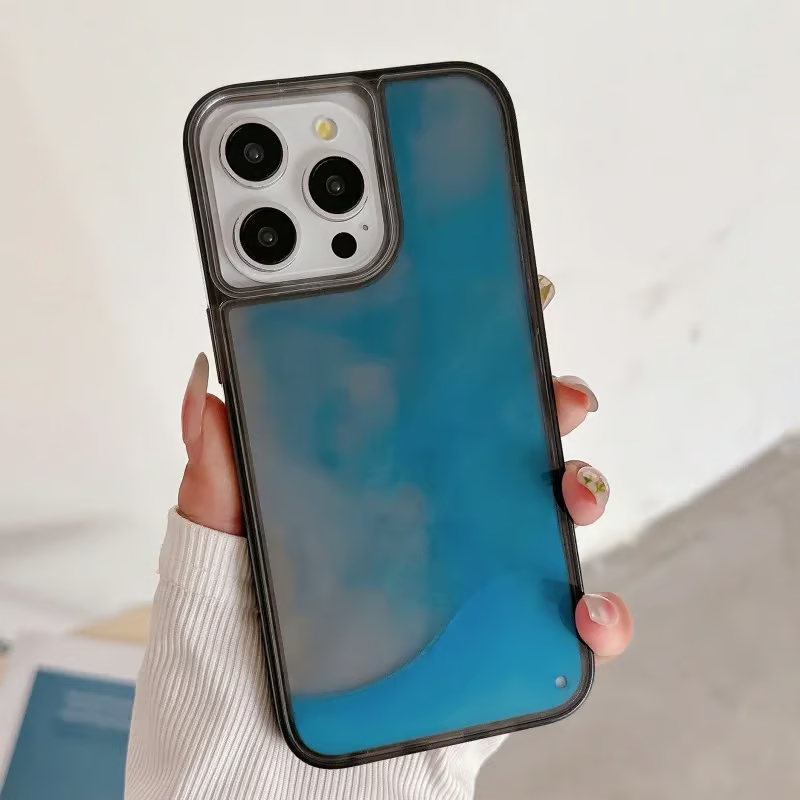 Luminous Quicksand Phone Case for iPhone