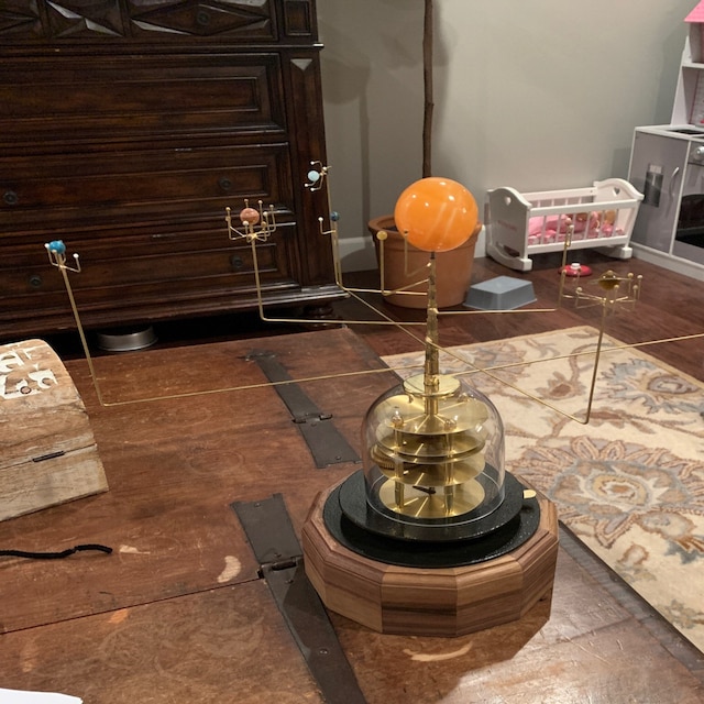 Clockwork Solar system model