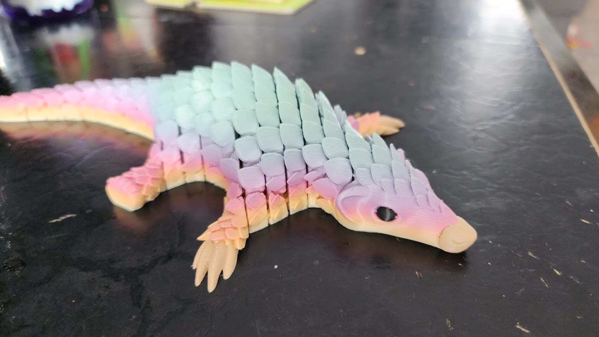 3D Printing - Movable Pangolin Model