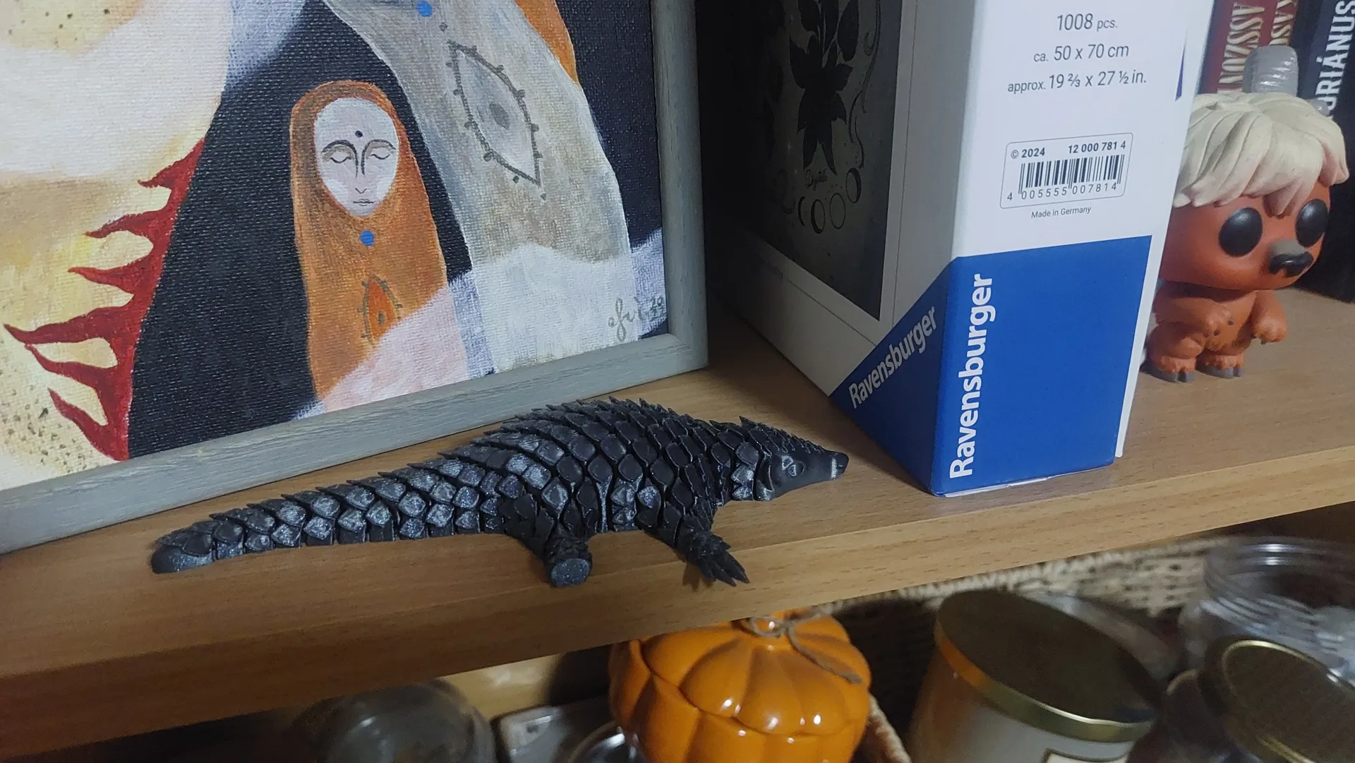 3D Printing - Movable Pangolin Model