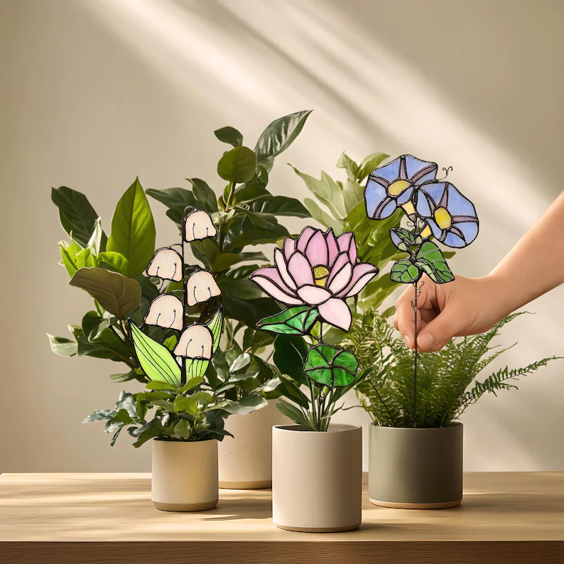 🌹Stained Glass Birth Month Flower