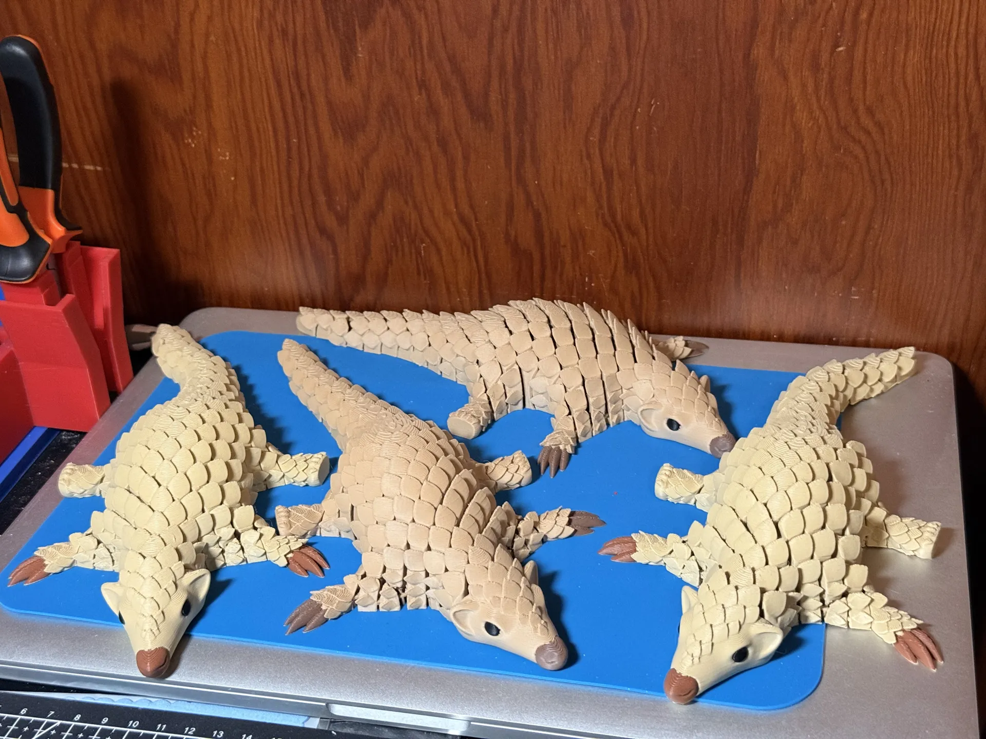 3D Printing - Movable Pangolin Model