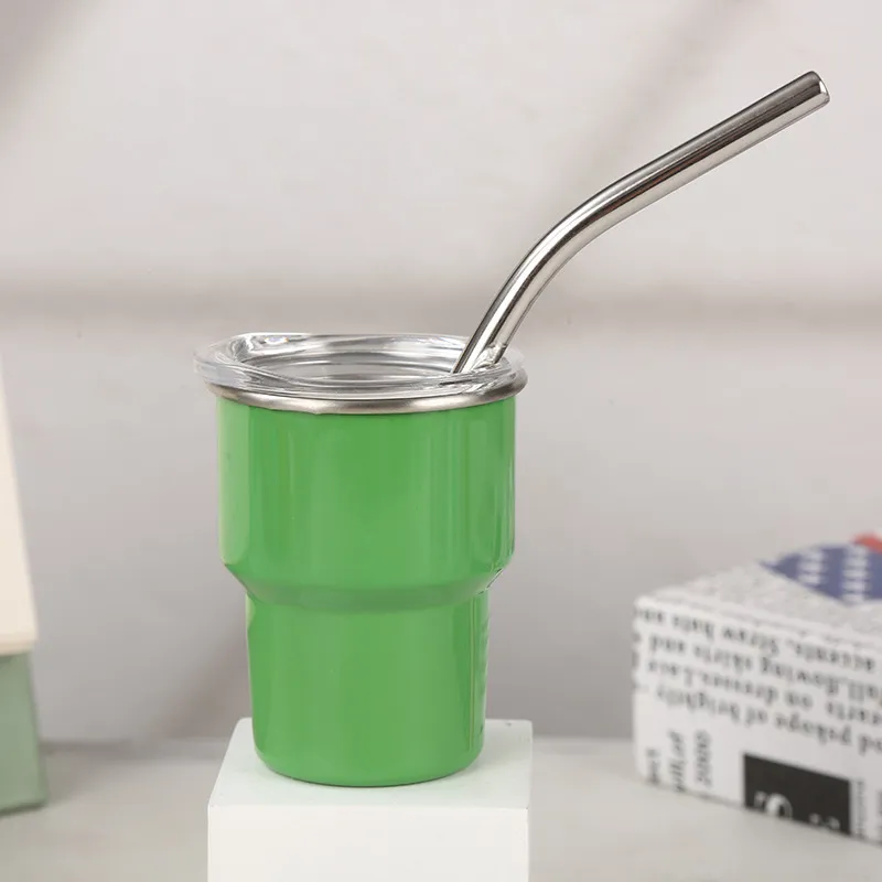 💥Buy 3 get 1 free - 🧉Mini wine glasses with straws for wedding birthday bachelorette party