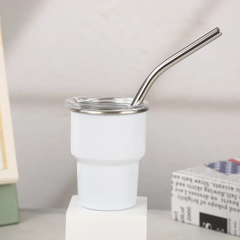 💥Buy 3 get 1 free - 🧉Mini wine glasses with straws for wedding birthday bachelorette party