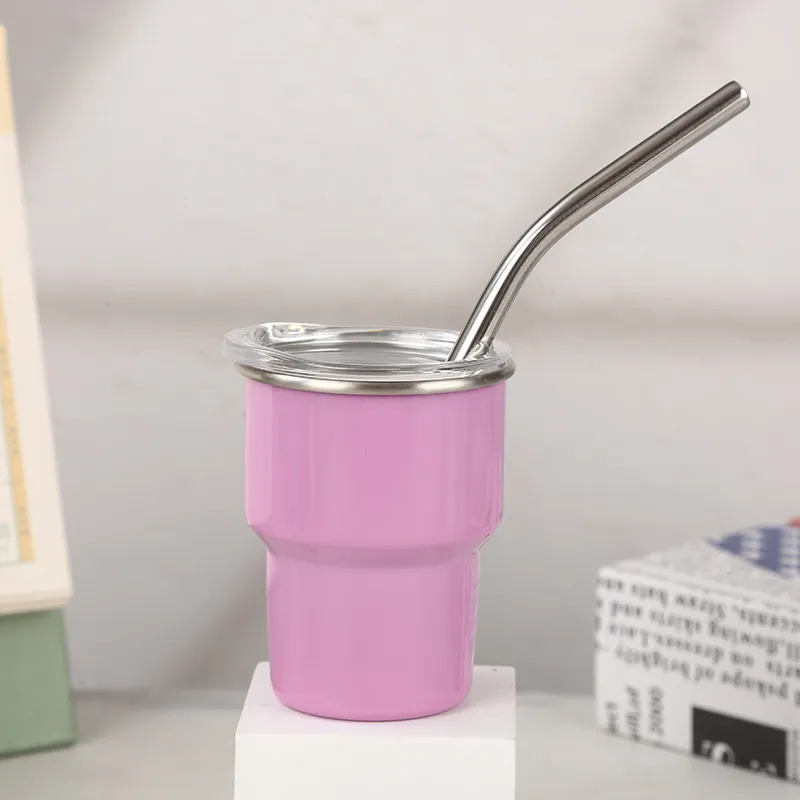 💥Buy 3 get 1 free - 🧉Mini wine glasses with straws for wedding birthday bachelorette party