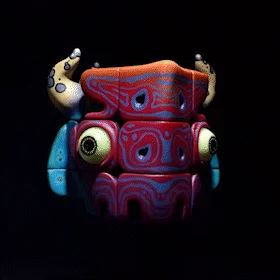 🔥Last Day 49% OFF -👁️👹Artists Handmade Art Monster Sculpture Rubik's Cube Toys