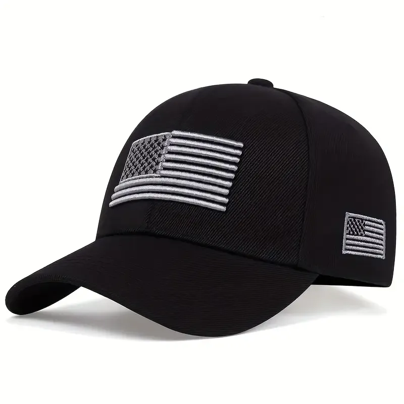 Classic Patriotic Baseball Cap - Bold Style, Timeless Spirit