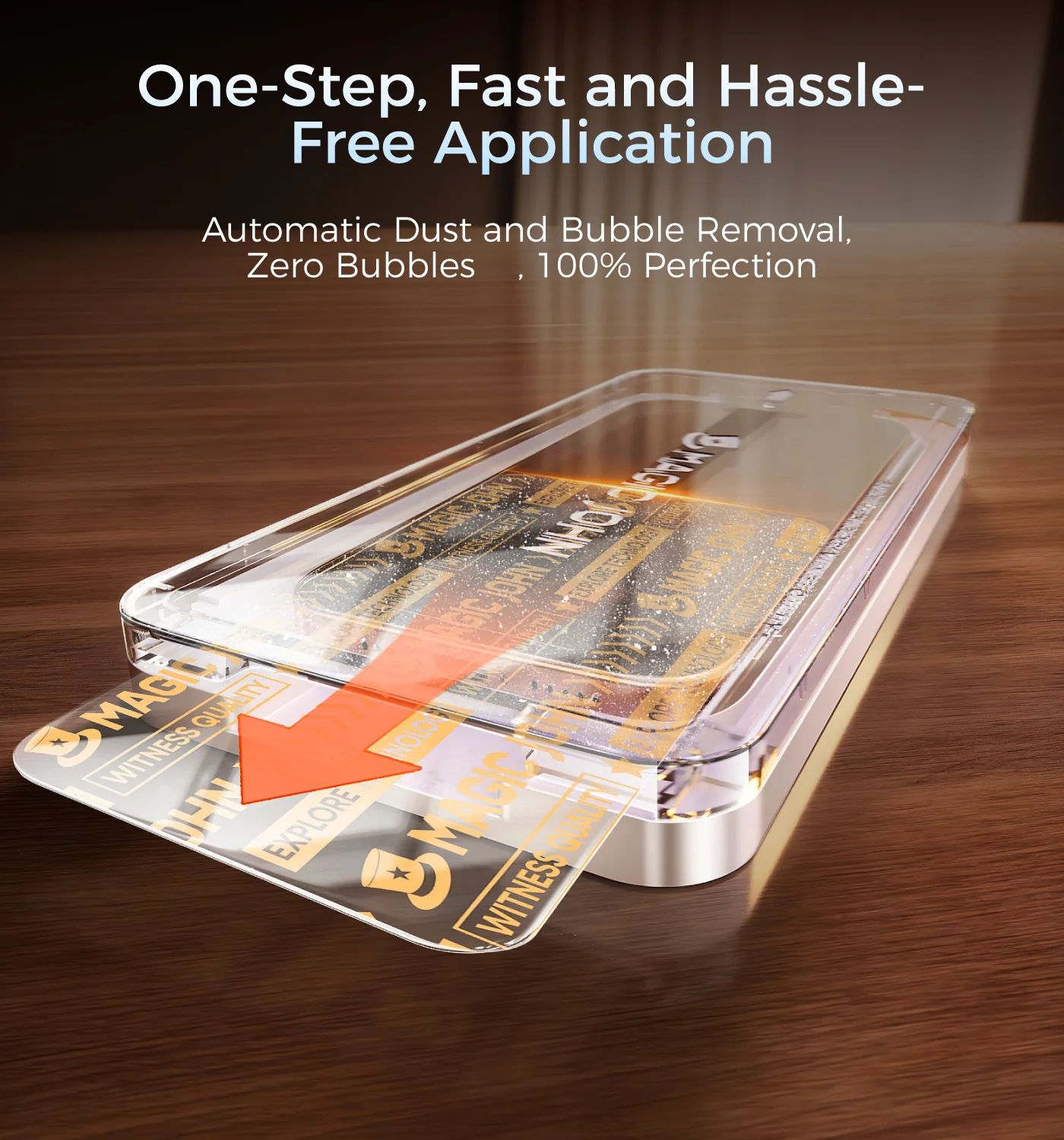 📱2025 New Upgraded Screen Protector For iPhone --Dust Free Without Bubbles