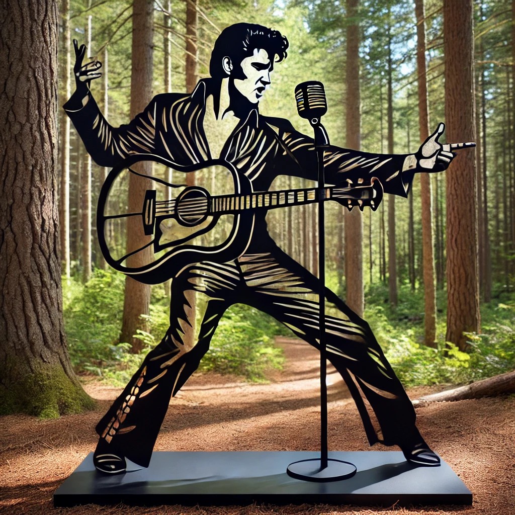 Rock 'n' Roll Legend Garden Art 🎶