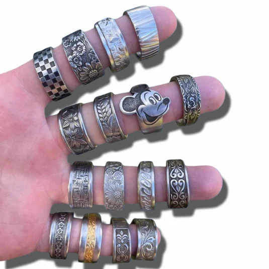 🔥Last day 49% OFF - Antique Spoon Handmade Mysterious Ring