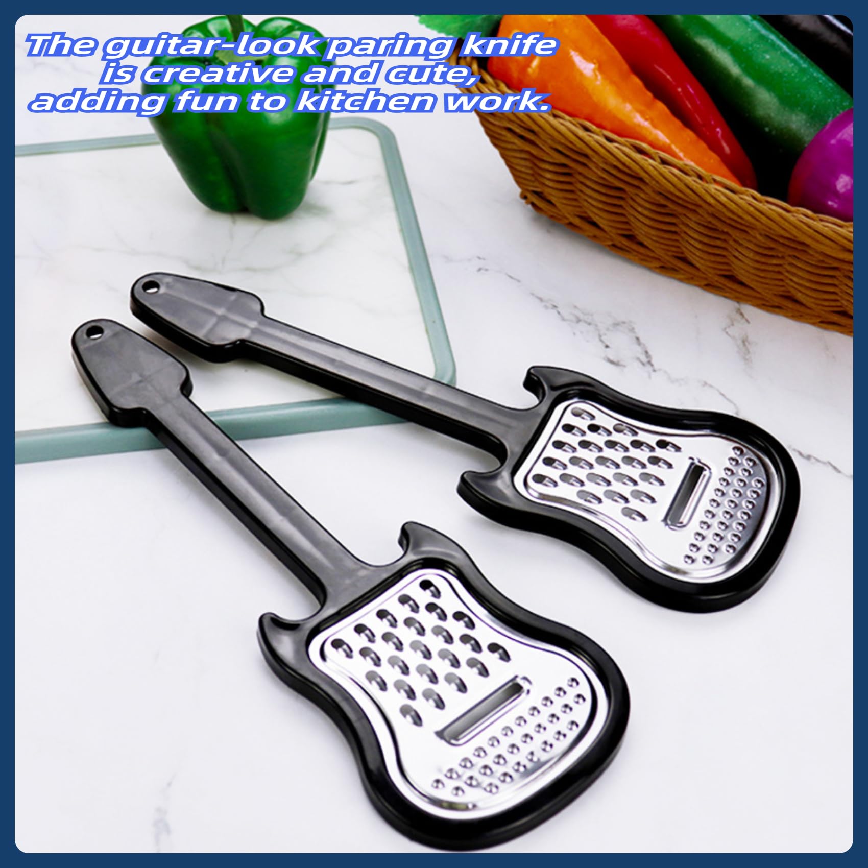 🎸🥗Stainless Steel Guitar-Shaped Vegetable Peeler