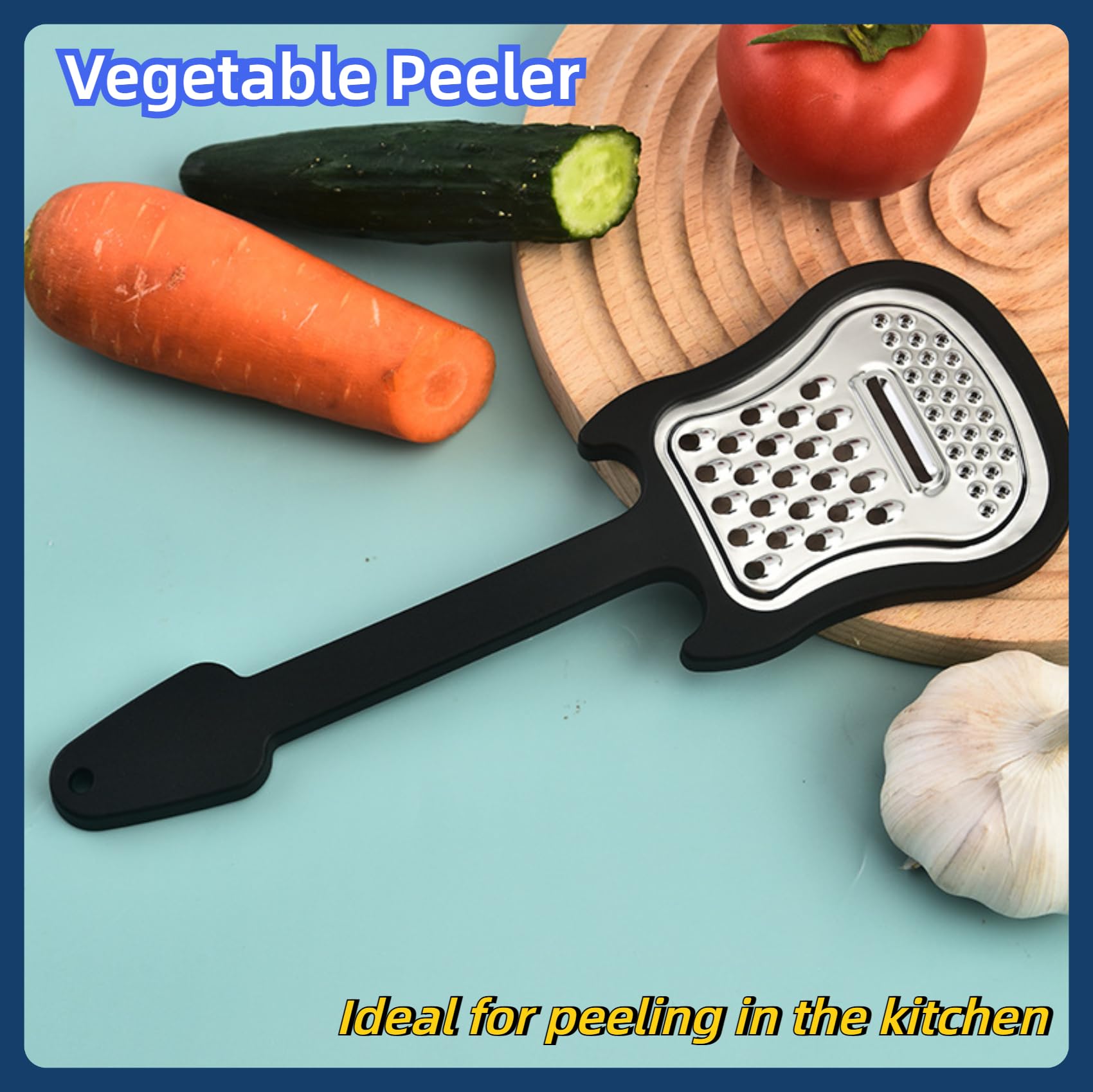🎸🥗Stainless Steel Guitar-Shaped Vegetable Peeler