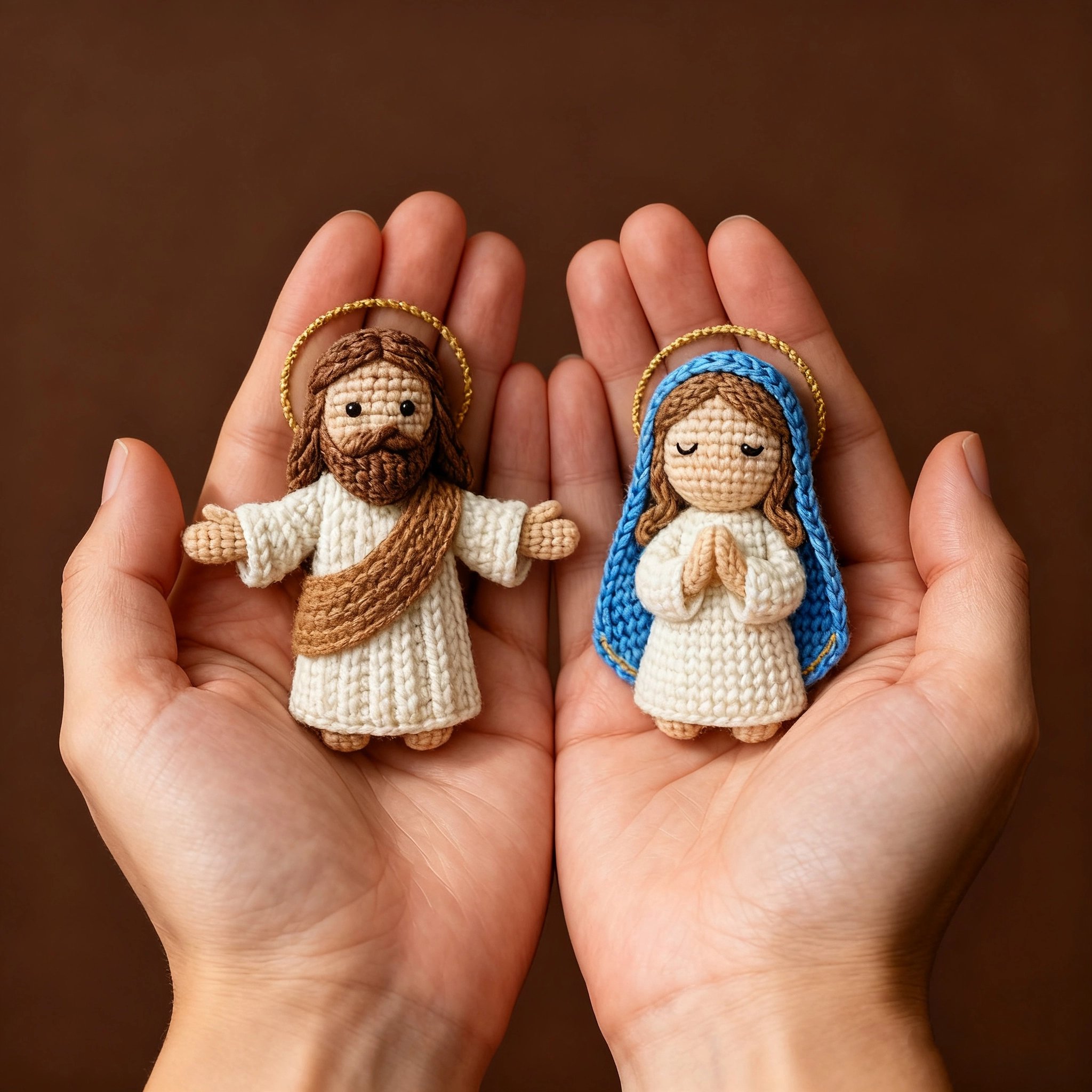 🔥Last Day 49% OFF - 🙏God and the Virgin Mary Pocket Hug- A Gift of Emotional Comfort🎁
