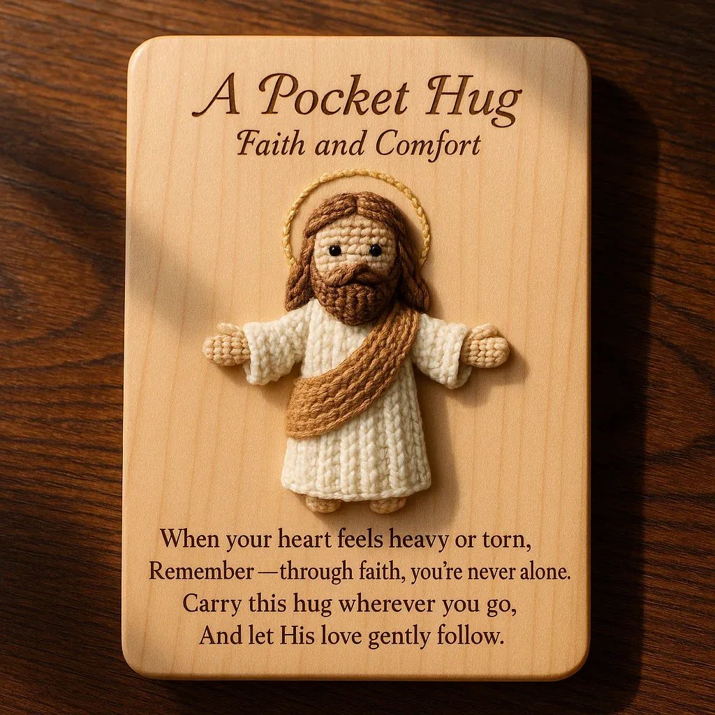 🔥Last Day 49% OFF - 🙏God and the Virgin Mary Pocket Hug- A Gift of Emotional Comfort🎁